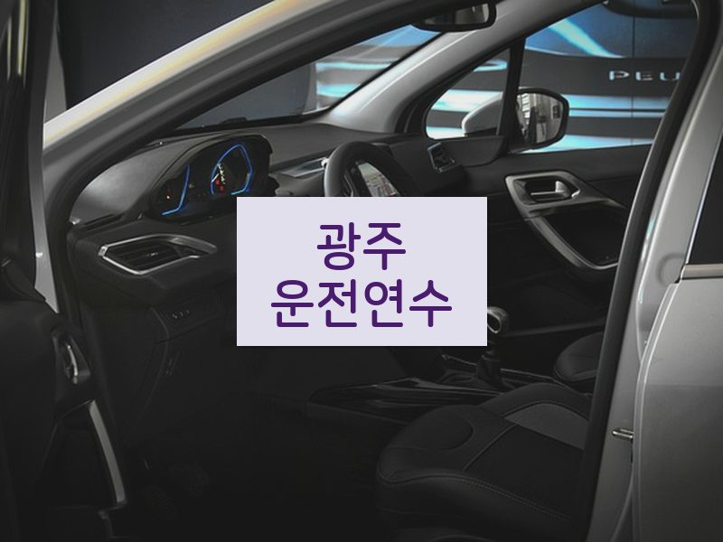 광주운전연수 후기