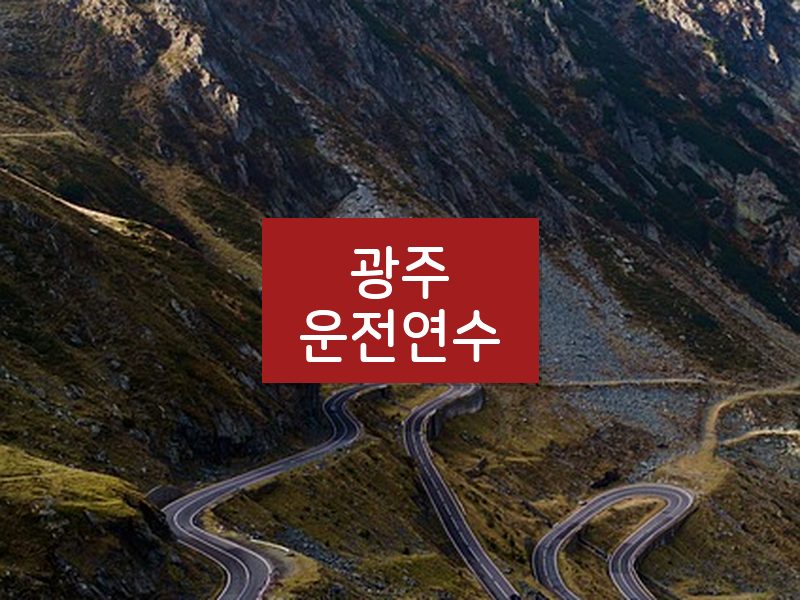 광주운전연수 후기