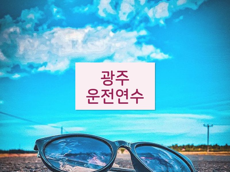 광주운전연수 후기