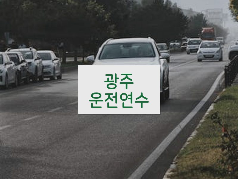 광주운전연수 후기