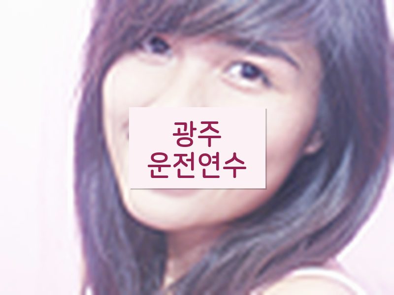 광주운전연수 후기