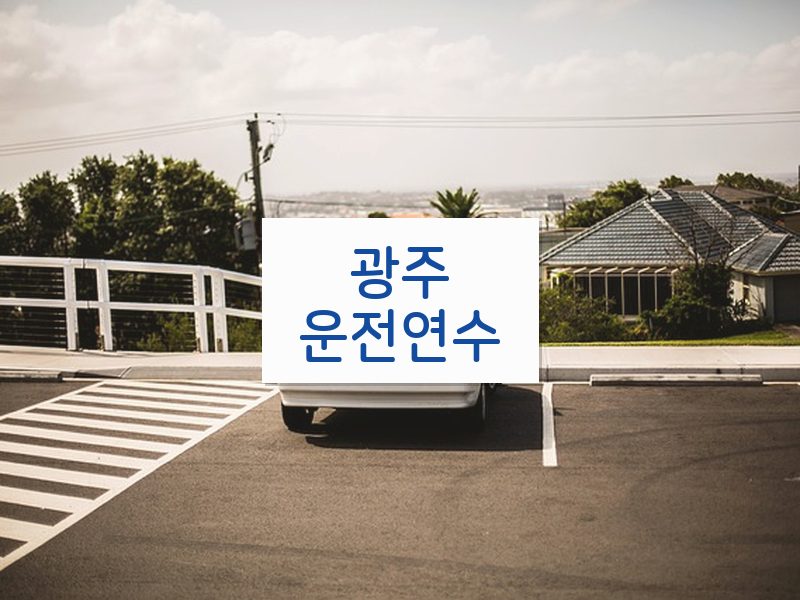 광주운전연수 후기