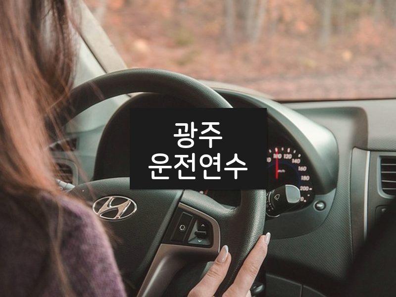 광주운전연수 후기