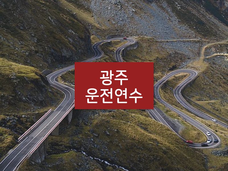 광주운전연수 후기