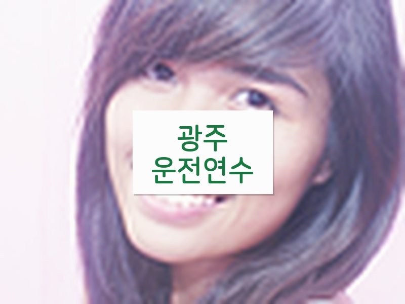 광주운전연수 후기