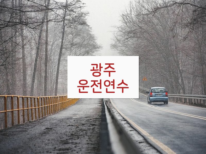 광주운전연수 후기