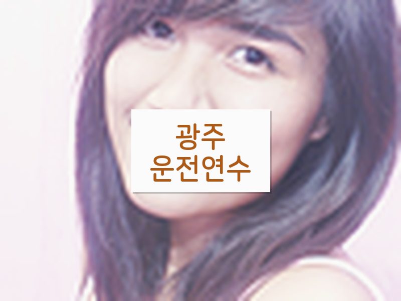 광주운전연수 후기