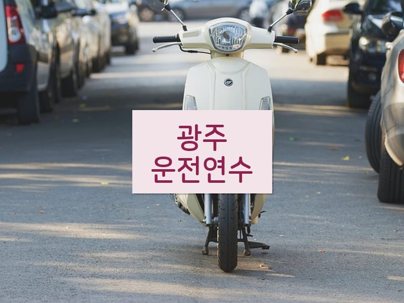 광주운전연수 후기