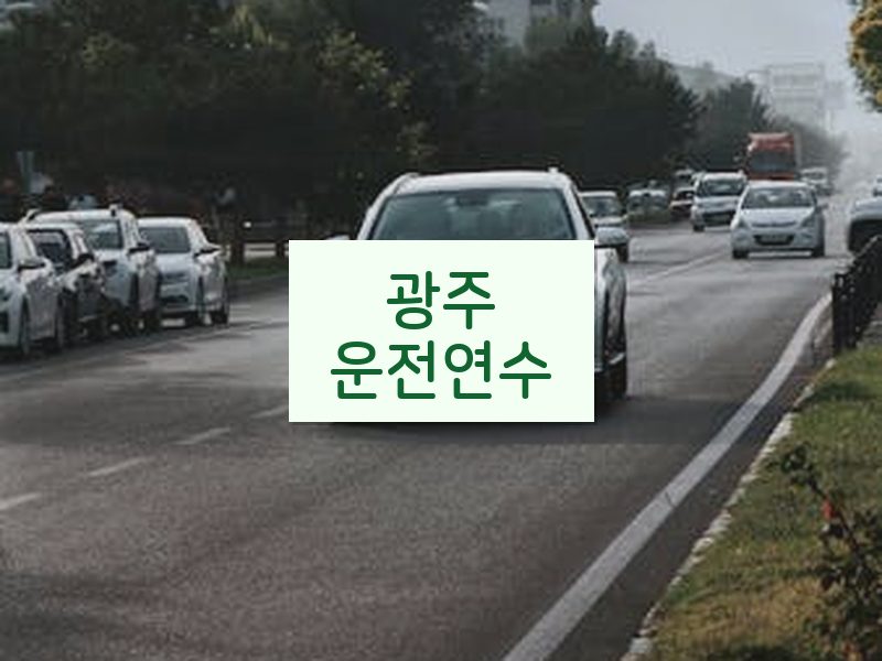 광주운전연수 후기