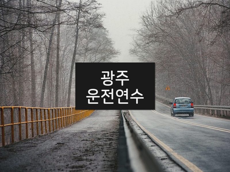 광주운전연수 후기