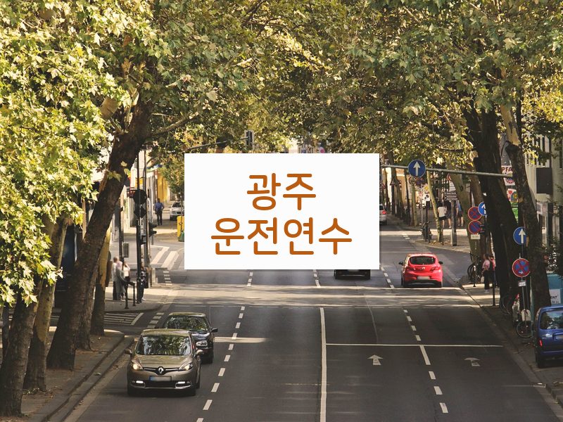 광주운전연수 후기