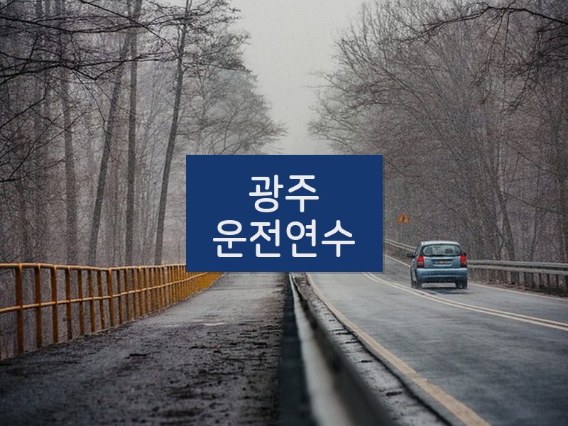 광주운전연수 후기