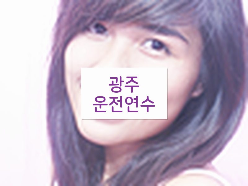 광주운전연수 후기