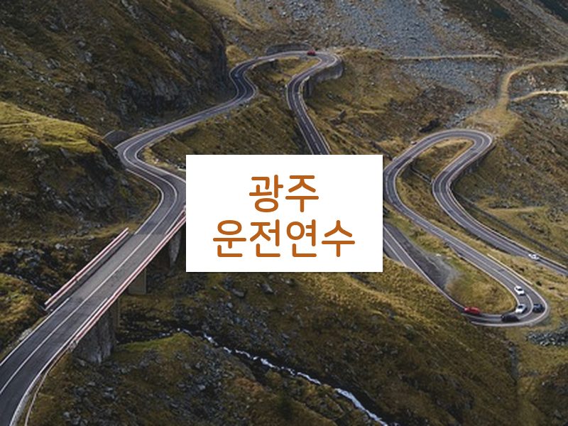 광주운전연수 후기