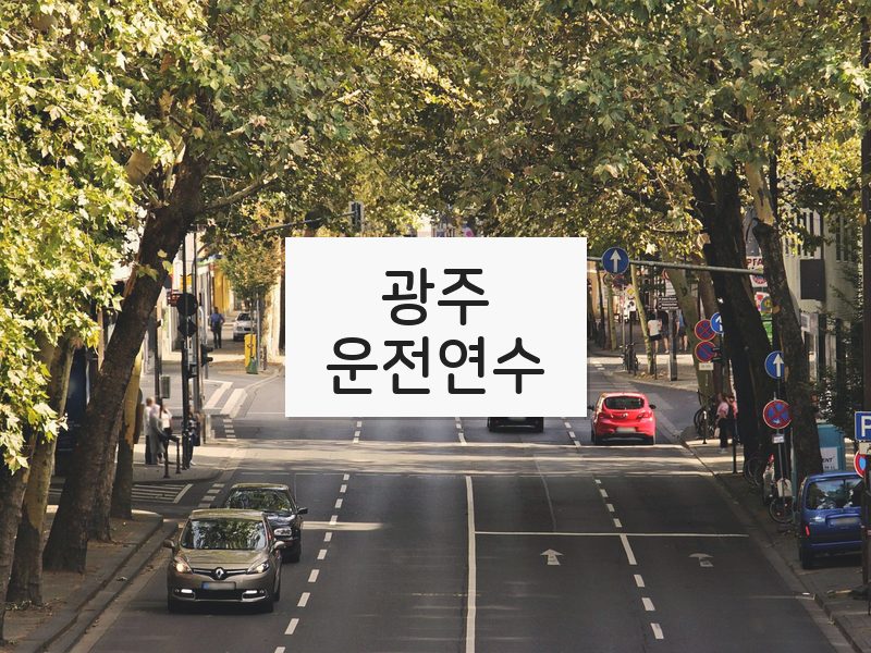 광주운전연수 후기