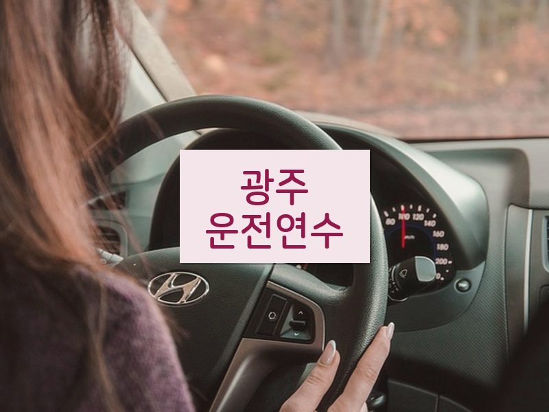 광주운전연수 후기