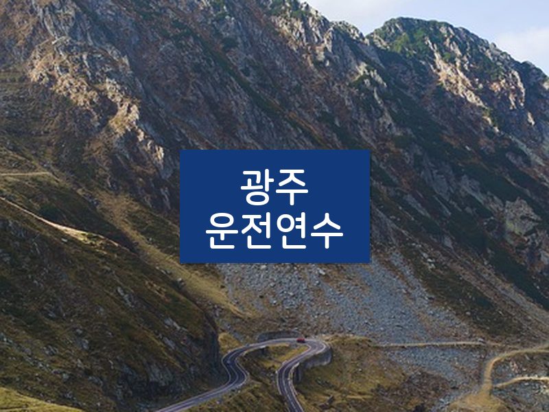 광주운전연수 후기