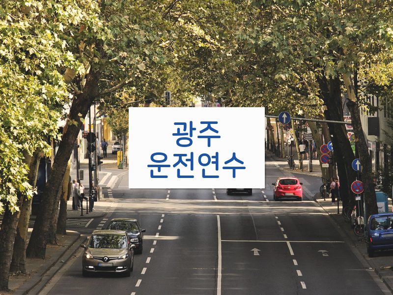 광주운전연수 후기