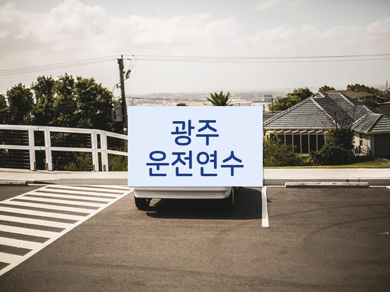 광주운전연수 후기
