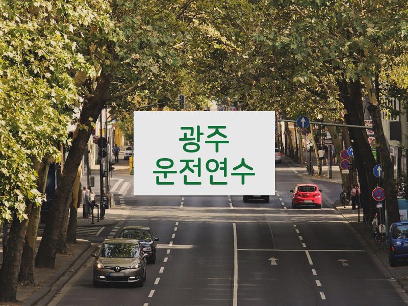 광주운전연수 후기