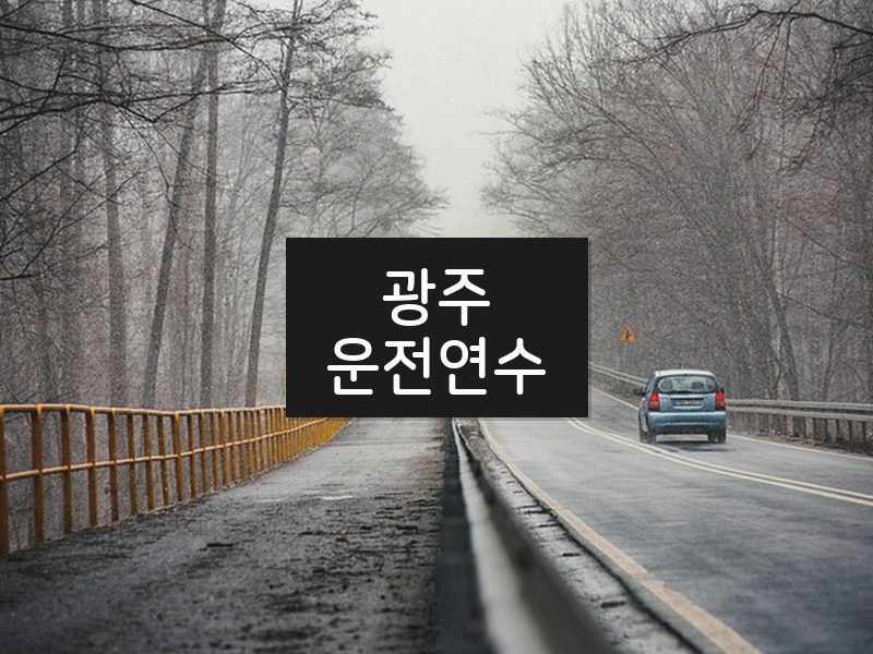 광주운전연수 후기