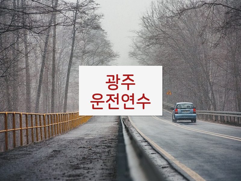 광주운전연수 후기