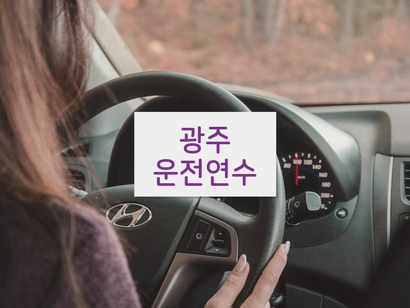 광주운전연수 후기
