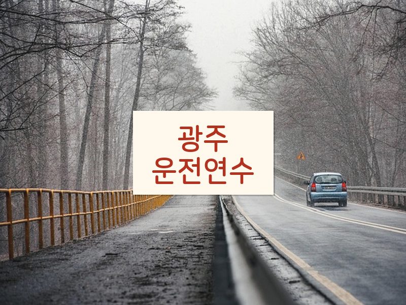 광주운전연수 후기