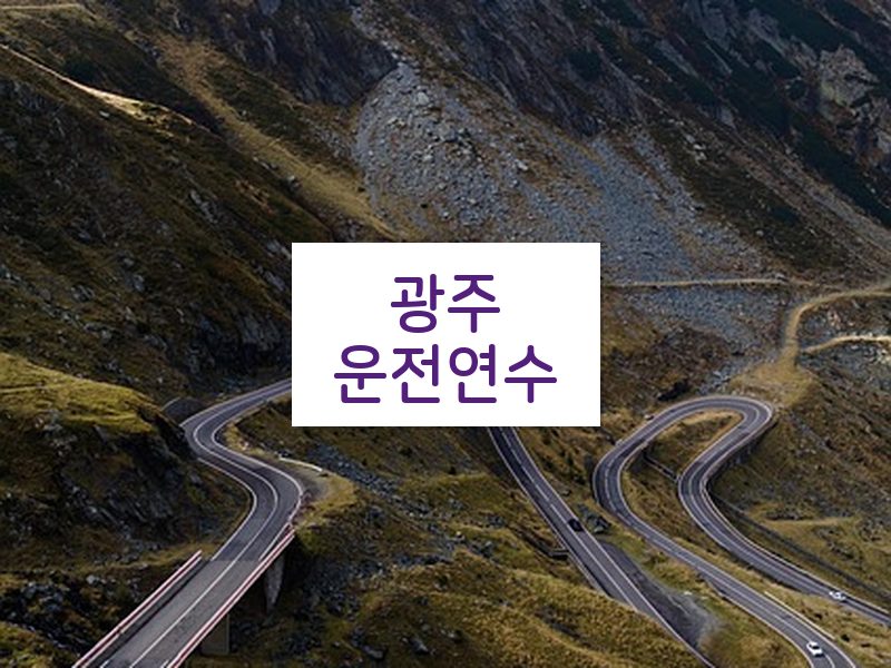 광주운전연수 후기