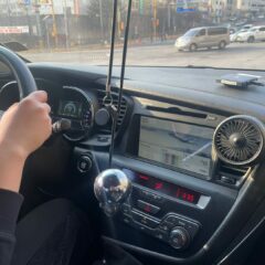 밀집 주차장에 성공했어요!