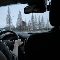 엄마 차로 운전하는 경험