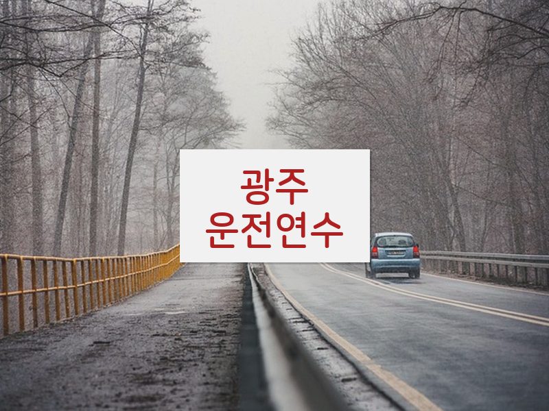 광주운전연수 후기