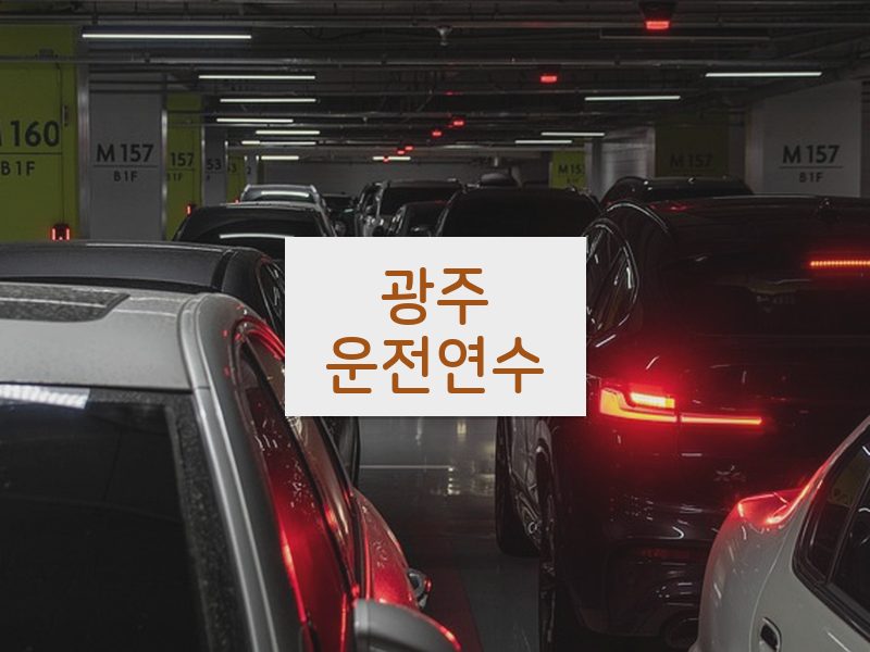 광주운전연수 후기