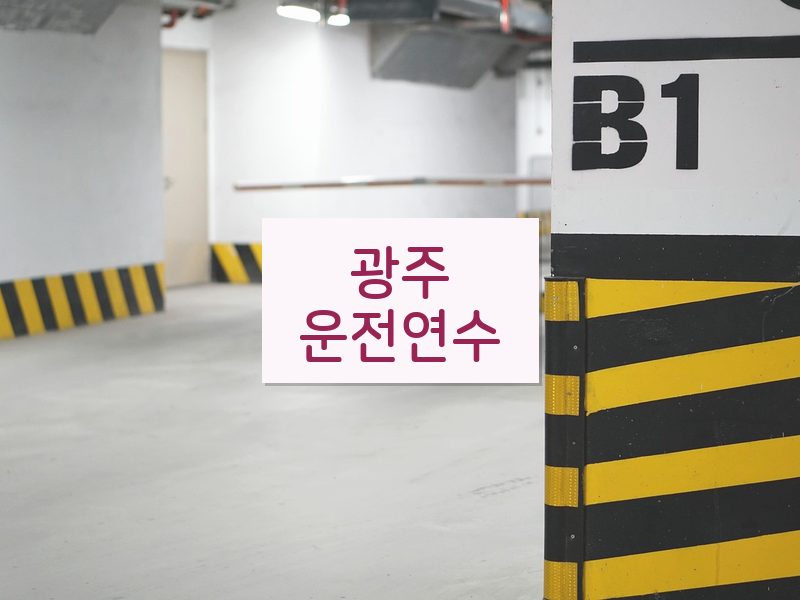 광주운전연수 후기