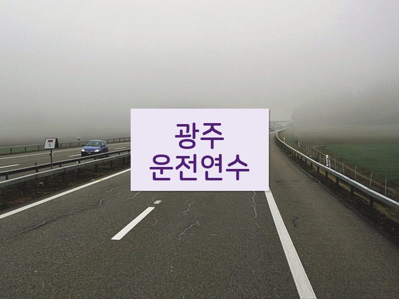 광주운전연수 후기