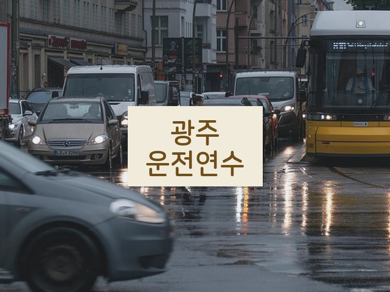 광주운전연수 후기