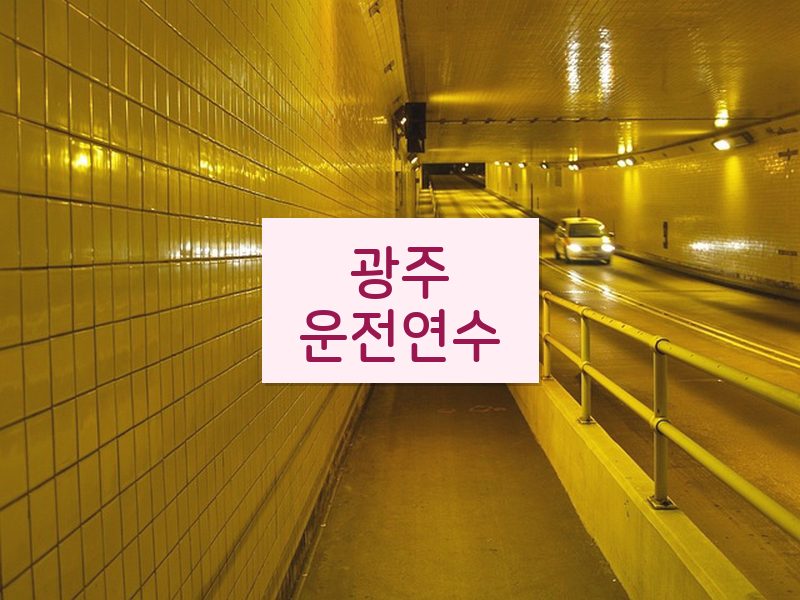 광주운전연수 후기
