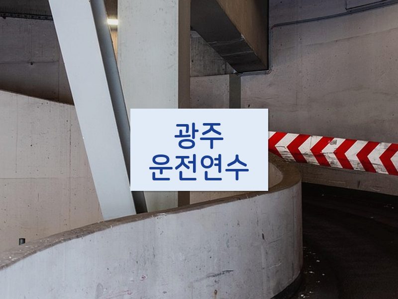 광주운전연수 후기
