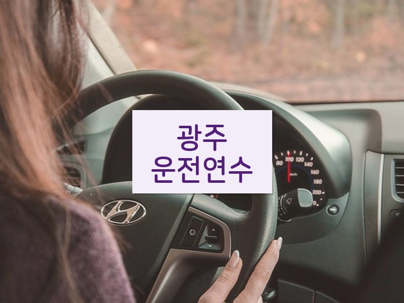 광주운전연수 후기