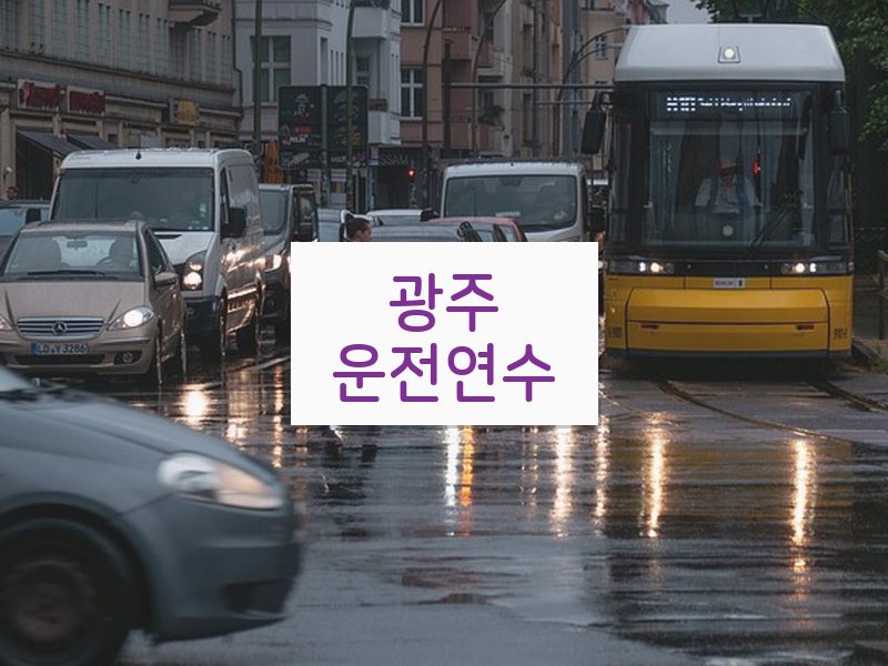 광주운전연수 후기